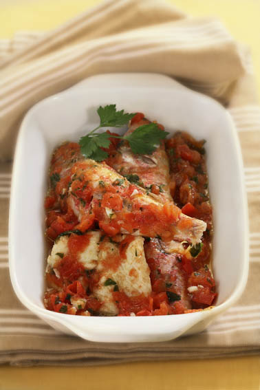 Shabbat Meals: Red Mullet Livornese-Style